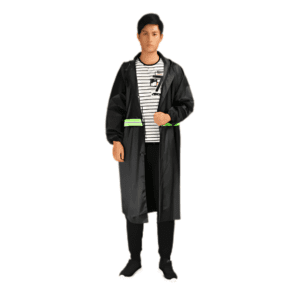 Waterproof Long Hooded Raincoat