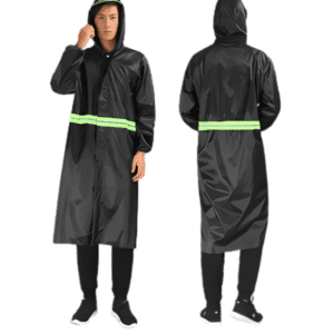 Waterproof Long Hooded Raincoat Waterproof Long Hooded Raincoat