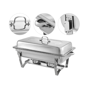 Double Chafing Dish Buffet Warmer Double Chafing Dish Buffet Warmer