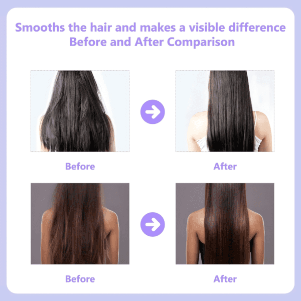 Rechargeable Mini Hair Straightener Comb