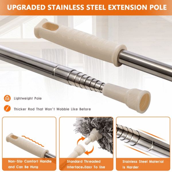 Extendable Microfiber Dusting Mop