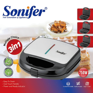 3 in 1 Sonifer Sandwich Maker SF-6153 Sonifer Sandwich Maker SF-6153
