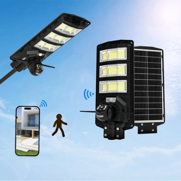 AI Solar Street Light with Camera
