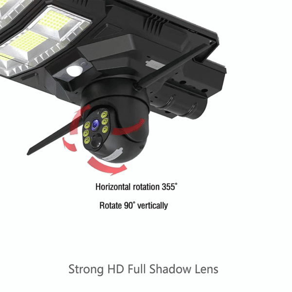 AI Solar Street Light with Camera