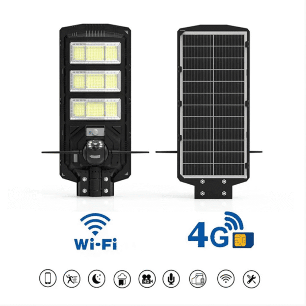 AI Solar Street Light with Camera