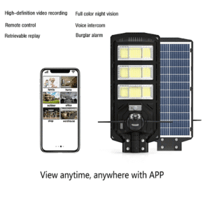AI Solar Street Light with Camera AI Solar Street Light with Camera
