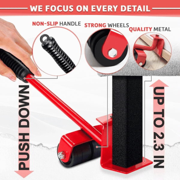 Furniture Lifting Tool Kit