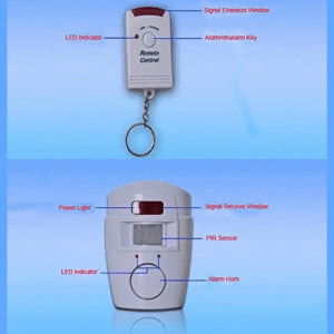 BW Wireless PIR Infrared Motion Detector