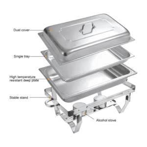 Single Chafing Dish Buffet Warmer Single Chafing Dish Buffet Warmer