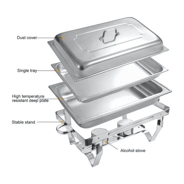 Single Chafing Dish Buffet Warmer