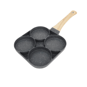 Aluminum 4 Hole Frying Pan