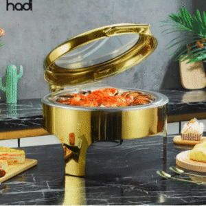 Hydraulic Gold Chafing Dish 6L Hydraulic Gold Chafing Dish 6L