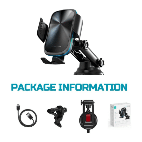 Wireless Car Phone Mount and Charger