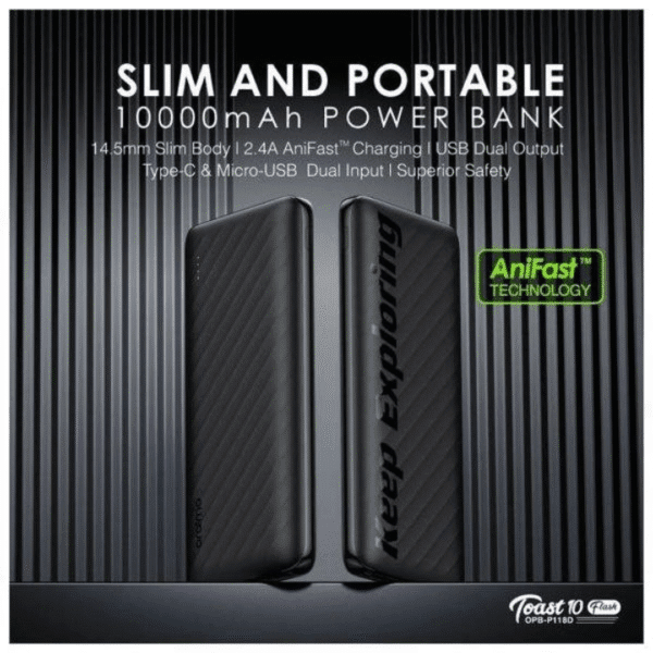Oraimo Toast 10 Flash Power Bank