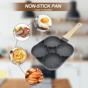 Aluminum 4 Hole Frying Pan Aluminum 4 Hole Frying Pan