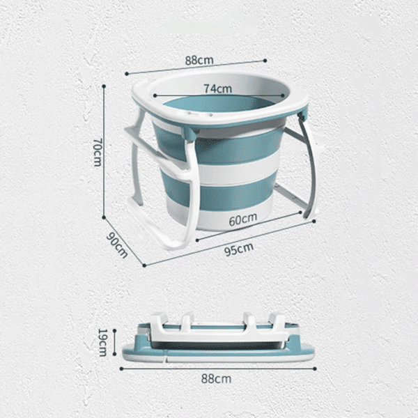Portable Adult Collapsible Bathtub