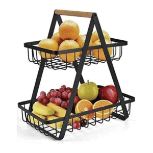 2 Tier Metal Vegetable and Fruit Basket