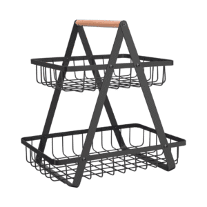 2 Tier Metal Vegetable and Fruit Basket