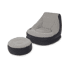 Intex Ultra Lounge Inflatable Chair with Footrest