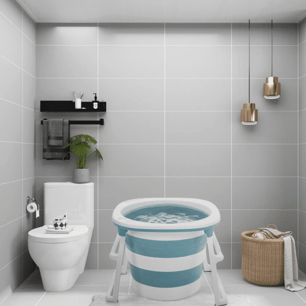 Portable Adult Collapsible Bathtub - Image 6