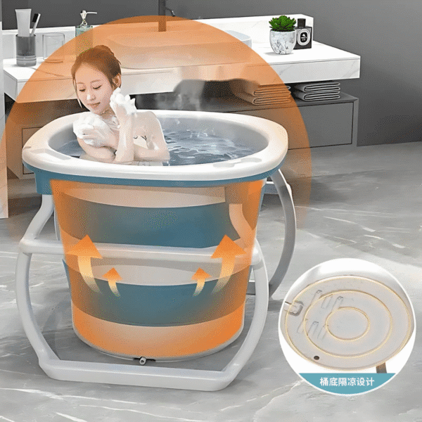 Portable Adult Collapsible Bathtub