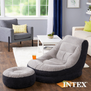 Intex Ultra Lounge Inflatable Chair with Footrest Intex Ultra Lounge Inflatable Chair with Footrest