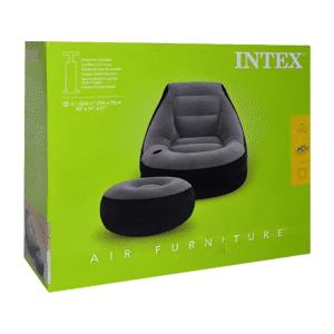 Intex Ultra Lounge Inflatable Chair with Footrest Intex Ultra Lounge Inflatable Chair with Footrest
