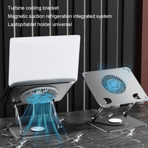 Green Lion Rotate Laptop Stand with Fan