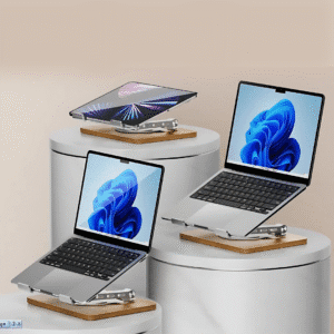 Aluminum Alloy 360 Rotating Laptop Stand Aluminum Alloy 360 Rotating Laptop Stand