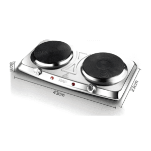 RAF Stainless Steel Electric Stovetop R.8205