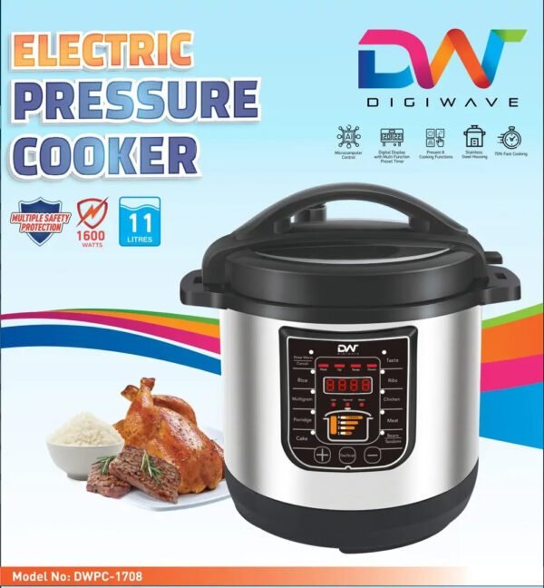 Digiwave Digital Pressure Cooker 11L