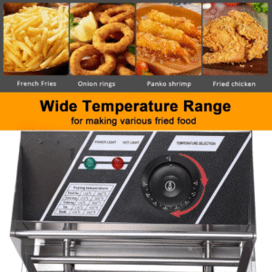 Electric Commercial Single Deep Fryer 6L