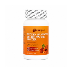 Broken Ganoderma Lucidum Spore Powder Soft Capsules