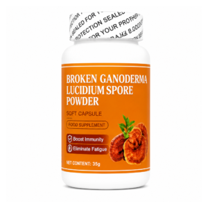 Broken Ganoderma Lucidum Spore Powder Soft Capsules